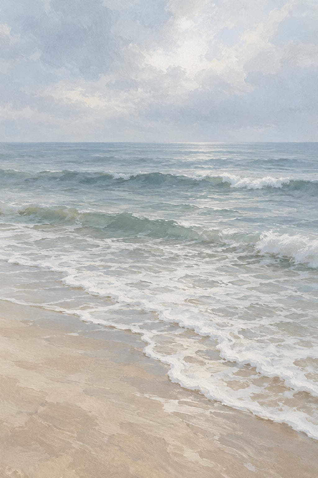 Coastal art print